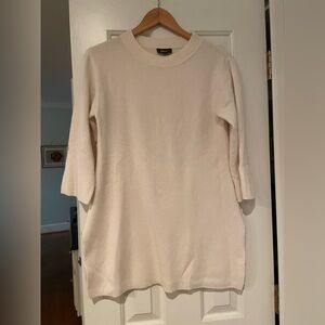 Women's Cashmere Pure Amici Cream Sweater Tunic